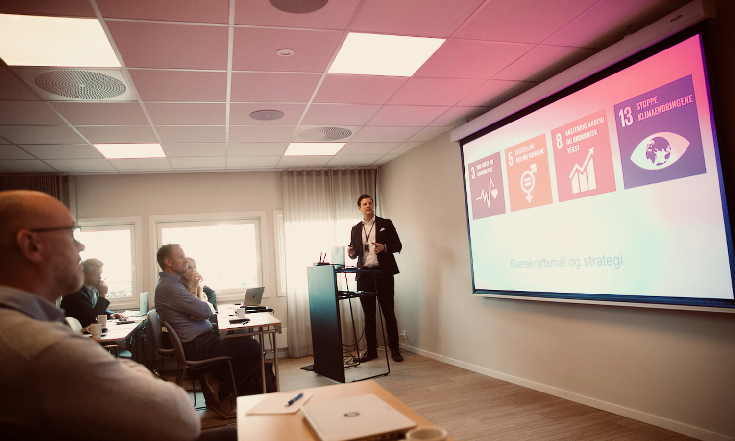 Mikal Ringsbye, direktør bedriftsmarked i Flekkefjord Sparebank